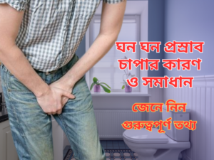 Read more about the article ঘন ঘন প্রস্রাব চাপার কারণ ও সমাধান: জেনে নিন গুরুত্বপূর্ণ তথ্য